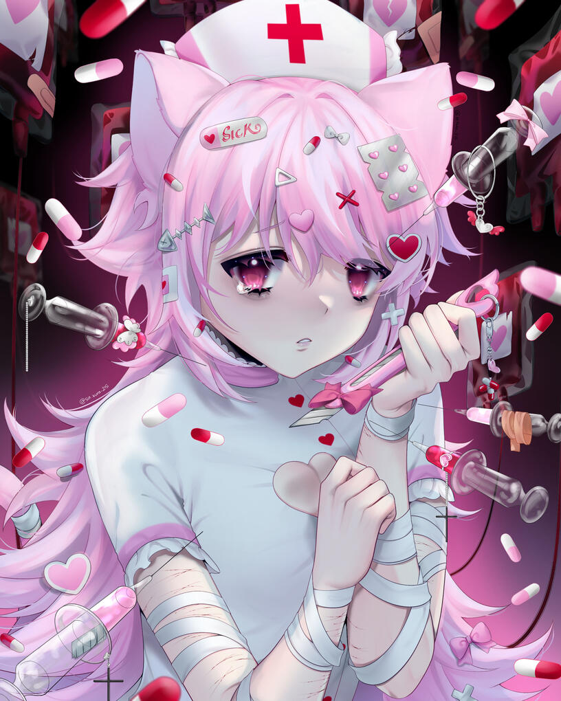 SKEB/Custom character illustration